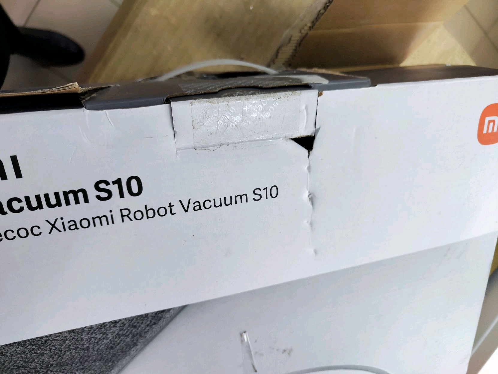Xiaomi Robot Vacuum S10 *Плохая упаковка с/н ****05424 Робот-пылесос