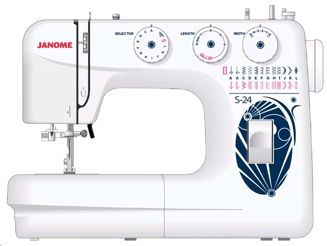 Janome S 24 швейная машина