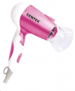 Centek CT-2233 розовый/белый фен