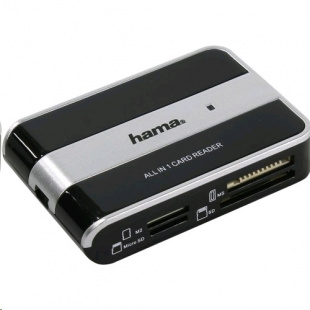 Hama H-49016 черный Устройство чтения карт памяти