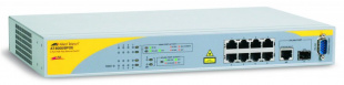 Allied Telesyn 8000/8POE 8Port POE Managed Fast Ethernet Switch with one 10/100/1000T/ Коммутатор