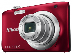 Nikon A100 red Фотоаппарат