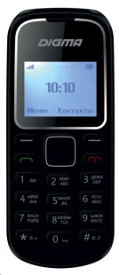 Digma Linx A105 2G 32Mb черный Телефон мобильный
