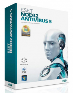 ESET NOD32 Антивирус + Bonus + расширенный функц - ун лиц на 1 год на 3ПК или прод на 20 мес, BOX Программное обеспечение