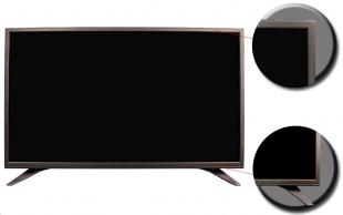 Artel 32AH90G SMART серо-коричневый телевизор LCD