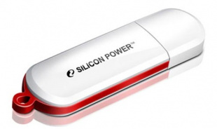 4GB Silicon Power Luxmini 320 SP004GBUF2320V1W белый Флеш карта