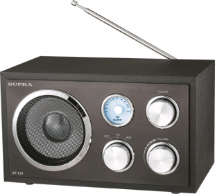 Supra ST 125 black радиоприемник