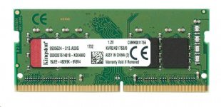 SO-DDR4 8Gb 2400MHz Kingston KVR24S17S8/8 RTL PC4-19200 CL17 SO-DIMM 260-pin 1.2В single rank Память