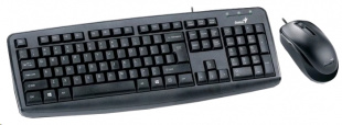 Genius KM-130 Black Клавиатура+мышь