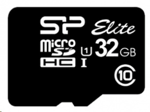 micro SDHC 32Gb Class10 Silicon Power SP032GBSTHBU1V10 w/o adapter Флеш карта