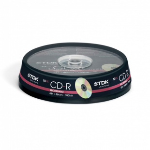 CD-R TDK 700Mb 52x Cake Box (10шт) (t19539) Диск