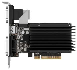 PALIT PCI-E PA-GT710-2GD3H nVidia GeForce GT 710 2048Mb 64bit DDR3 954/1600 DVIx1/HDMIx1/CRTx1/HDCP Видеокарта