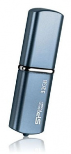 32Gb Silicon Power Luxmini 720 SP032GBUF2720V1D USB2.0 синий USB 2.0 Флеш карта