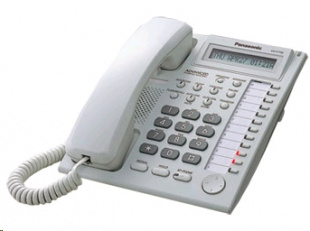 Panasonic KX-T7730RUW системный аналоговый телефон Телефон проводной