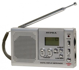 Supra ST 115 silver радиоприемник