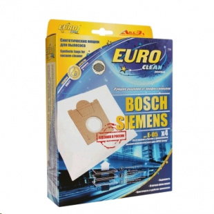 Ozone Euro clean E-05/4 шт. Тип Bosch/Siemens E,D,F,G, синтетический пылесборники