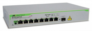 Allied Telesyn FS708POE 8 port 10/100 unmanaged POE switch with 1 SFPuplink Коммутатор