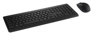 MICROSOFT 900 клав:черный мышь:черный USB беспроводная Multimedia Клавиатура+мышь