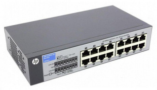 HP (J9662A) V1410-16, 16-ports 10/100Base-Tx, liftime warranty Коммутатор