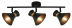 Arte Lamp Baltimore A1406PL-3BK спот