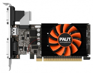 PALIT PCI-E PA-GT730-1GD5 nVidia GeForce GT 730 1024Mb 64bit GDDR5 902/5000 DVIx1/HDMIx1/CRTx1/HDCP Видеокарта