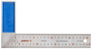 Зубр 34393-30 "ЭКСПЕРТ"столярный, гравированная шкала, алюминиевая рукоятка,нержавеющее полотно 37 м Угольник
