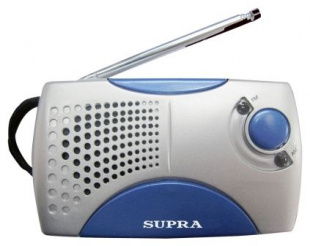 Supra ST 113 silver/blue радиоприемник