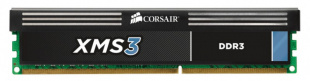 DDR3 4096Mb 1333MHz Corsair 1x4Gb 9-9-9-24 XMS3 (CMX4GX3M1A1333C9) Память