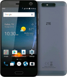 ZTE Blade V8 grey Телефон мобильный