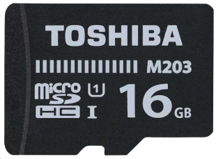 micro SDHC 16Gb Class10 Toshiba THN-M203K0160EA M203 + adapter Флеш карта