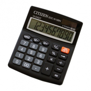 Citizen SDC-810BN черный 10-разр. % Калькулятор