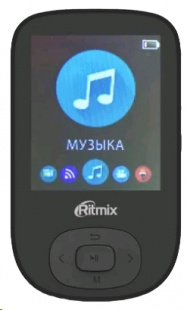 Ritmix RF-5100BT 16Gb Black MP3 флеш плеер