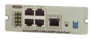 Eaton (116750221-001) ConnectUPS-X Web/SNMP/xHub card Сетевая карта