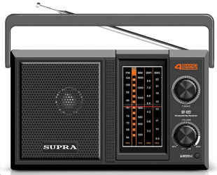 Supra ST 122 black радиоприемник