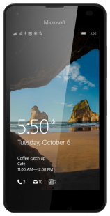 Microsoft Lumia 550 Black Телефон мобильный