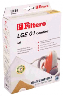 Filtero LGE 01 (4) Comfort пылесборники