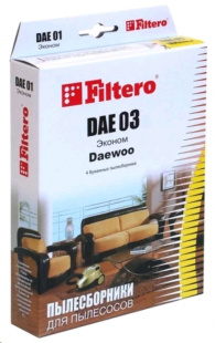 Filtero DAE 03 (4) ЭКОНОМ, пылесборники