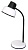 Трансвит БЕТА-Ш ННБ37-60-162 (BETA-SH/WH) настольный на подставке E27 белый 60Вт светильник настольный