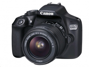 Canon EOS-1300D Kit 18-55 IS II Фотоаппарат зеpкальный