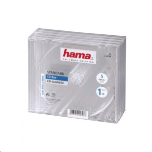 Hama на 1CD/DVD H-44748 Jewel (упак.:5шт) Коробка