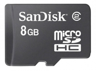 micro SDHC 8Gb Class4 Sandisk SDSDQM-008G-B35 without adapter Флеш карта