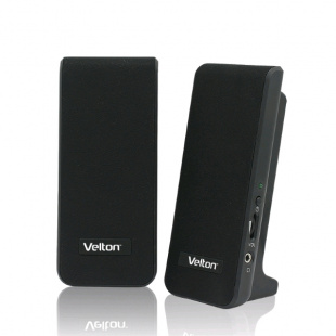 Velton VLT-SP232 2.0, 2Вт(1Вт*2), Аудио выход: 3,5 Jack, питание USB Колонки