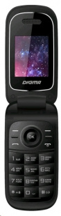 Digma Linx A205 2G черный раскладной Телефон мобильный