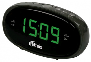 Ritmix RRC-616 BLACK Часы настольные