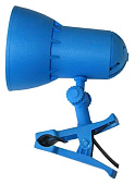Трансвит НАДЕЖДА1MINI (NADEZHDA1MINI/BLU) настольный на прищепке E27 синий лазурь 40Вт светильник настольный