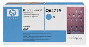 HP Original Q6471A cyan для Color LaserJet 3600 Картридж
