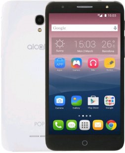 Alcatel 5056D POP 4 Plus (5.5) White Телефон мобильный