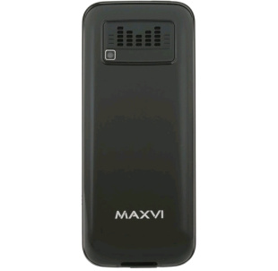 Maxvi P18 black Телефон мобильный