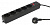 PC PET 5м 5 розеток чёрный AP01006-5-B Сетевой фильтр