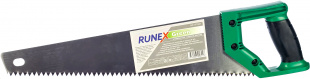 Ножовка по дереву 400 мм для сырой древесины GREEN (Runex) 577441 577441 Ножовка